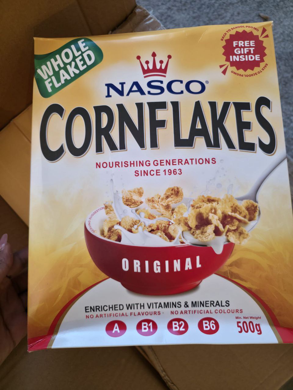 Nasco cornflakes