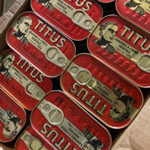 Sardine vegetable oil