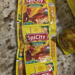 Spicity chicken seasoning, roll of 10pcs -$6.00